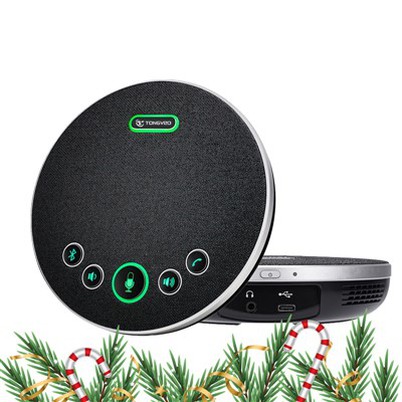 Profesionálny bezdrôtový konferenčný USB mikrofón a hlasitý odposluch pre PC